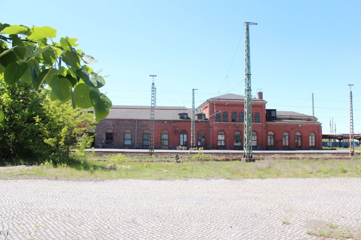 Zdjęcie: Dworzec kolejowy w Guben