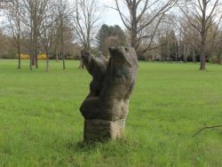 Skulptur Paar (Zwei Torsi)