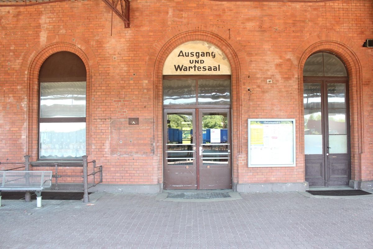 Bild: Bahnhof Guben